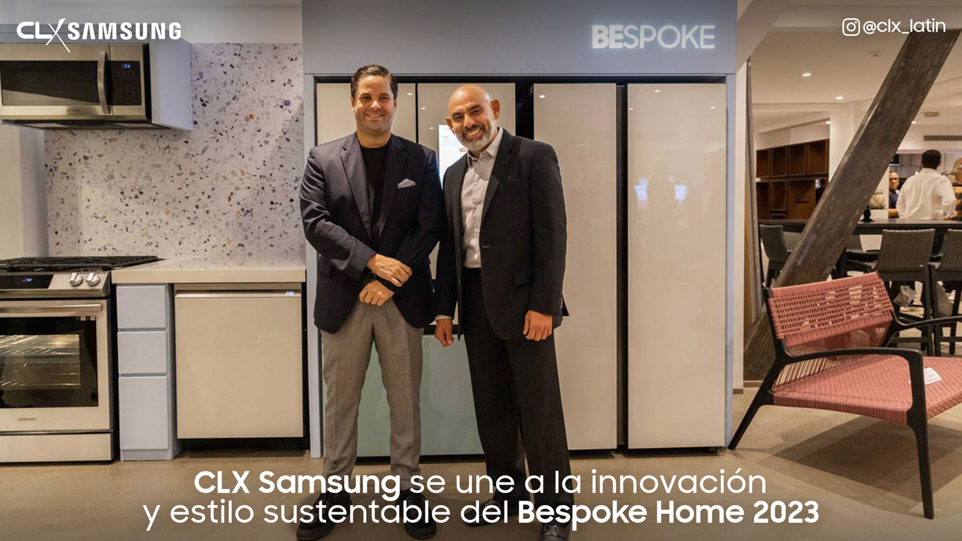 CLX Samsung se une a la innovación y estilo sustentable del Bespoke Home 2023