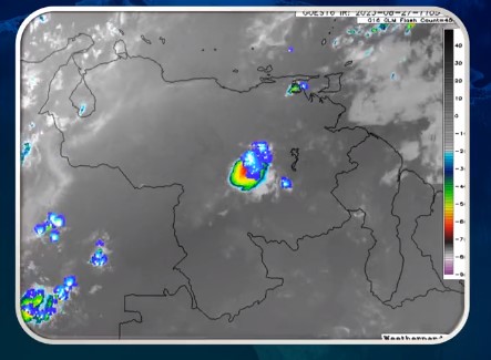 Inameh prevé áreas nubladas y lluvias en varias regiones del país este #27Ago