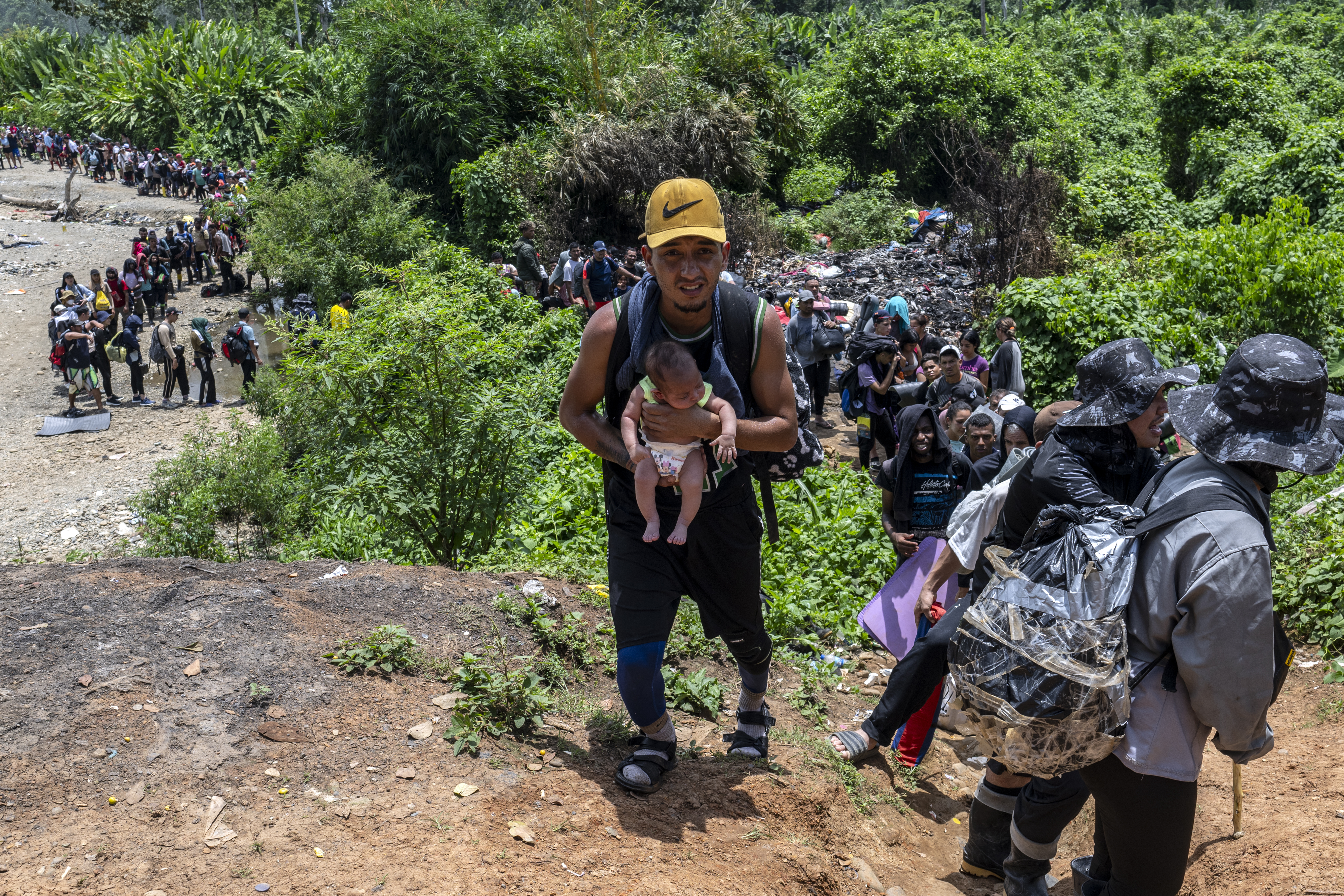 Migración por la peligrosa selva del Darién aumentó 25% en el primer trimestre de 2024