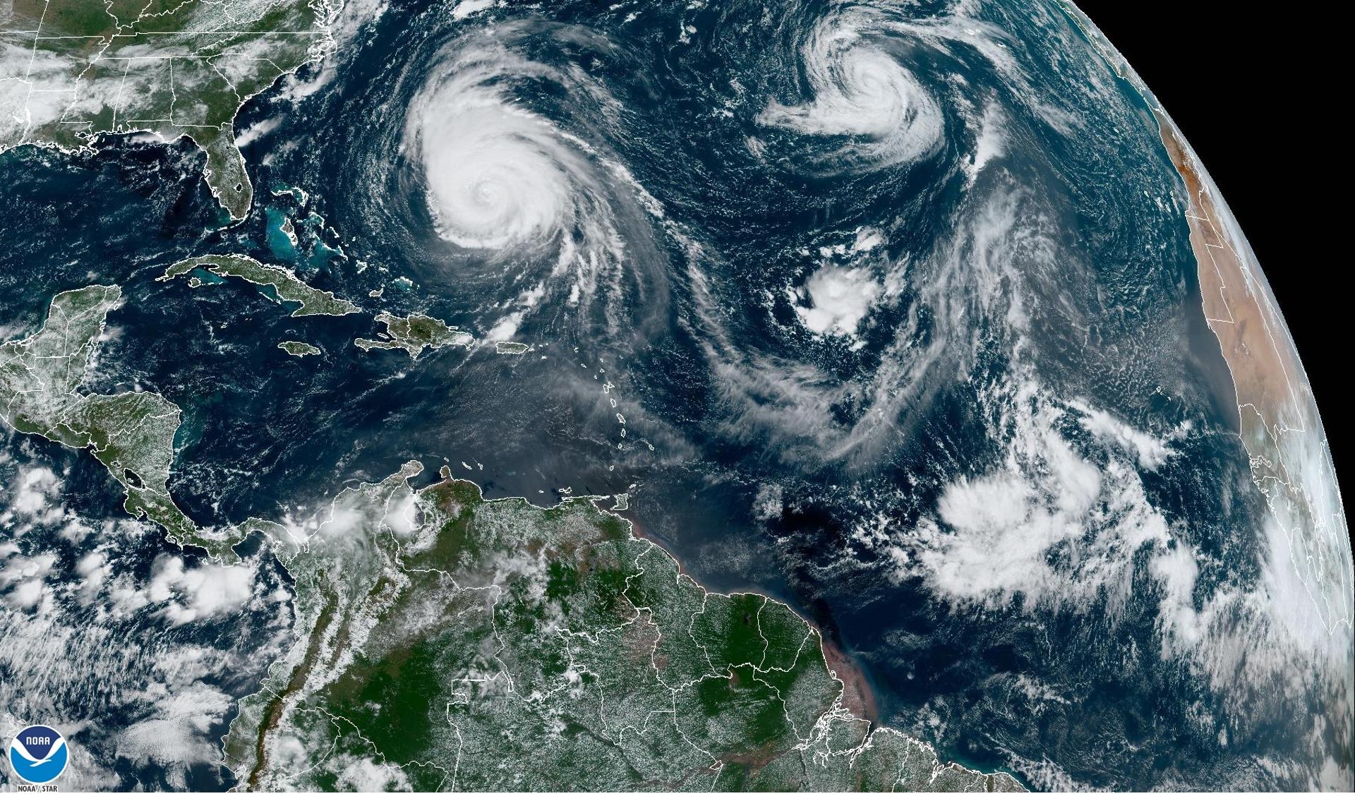 Huracán Lee, de categoría 2, impacto en las Bermudas