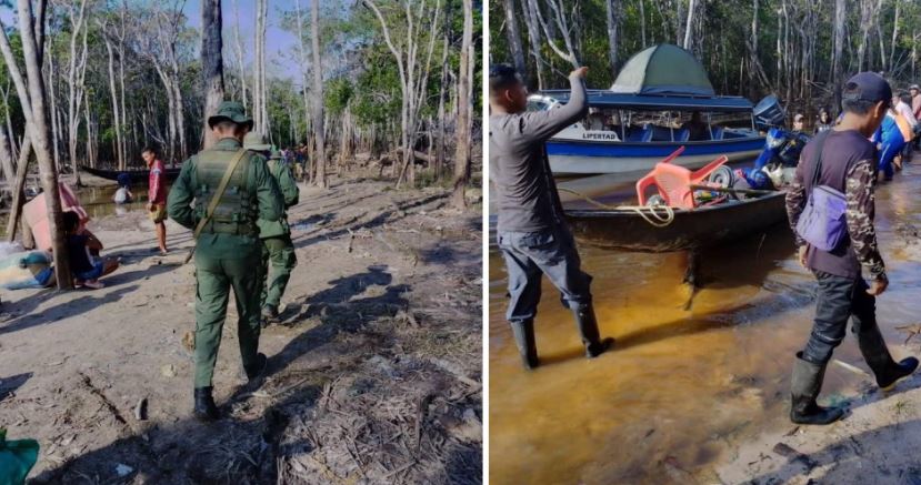 Chavismo dijo que expulsó a más de diez mil “mineros ilegales” de la Amazonía