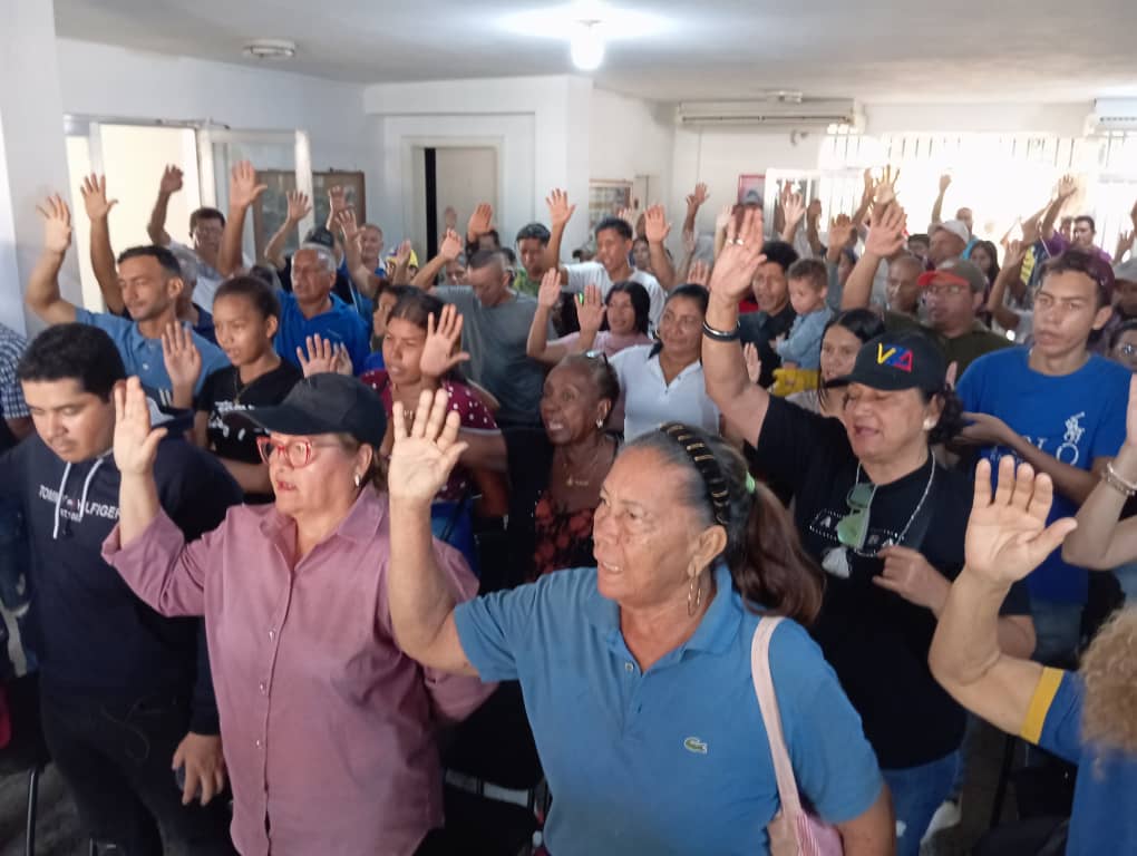 Andrés Velásquez juramentó a testigos de la Causa R de centros electorales para la Primaria en Ciudad Bolívar