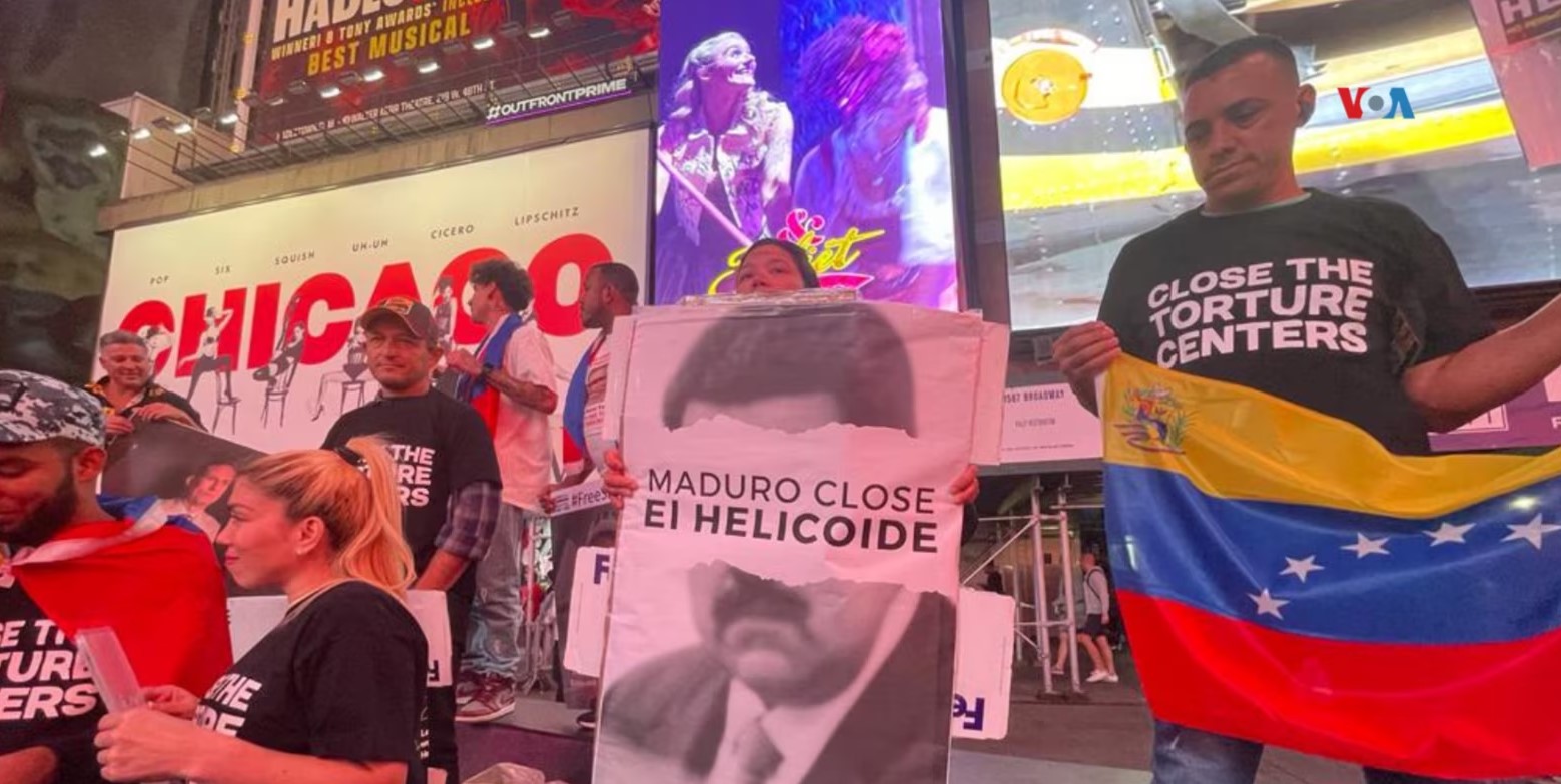 “Es más doloroso el silencio”: una prisión en Venezuela llega al corazón de Nueva York (Video)