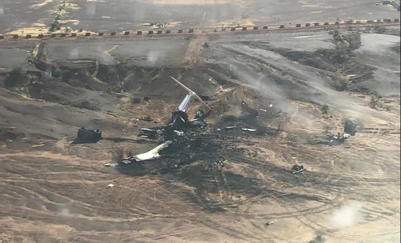 Avión vinculado al Grupo Wagner se estrella y estalla, esta vez en Mali