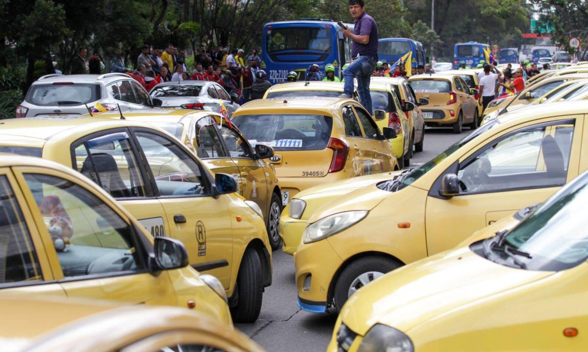 Paro de transporte paraliza la ciudad de Bogotá, en Colombia