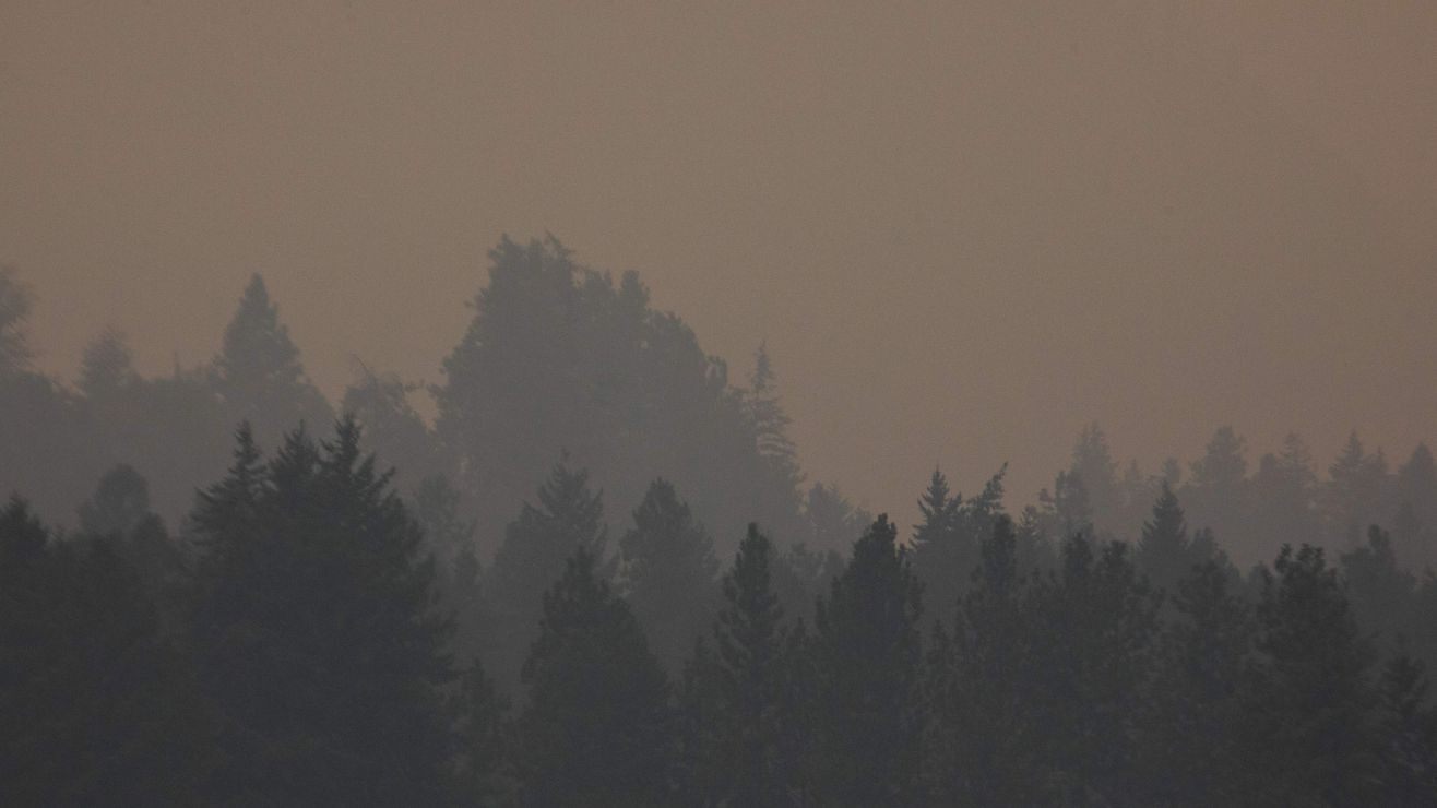 Humo de incendios forestales de Canadá invade Florida dejando los cielos oscuros