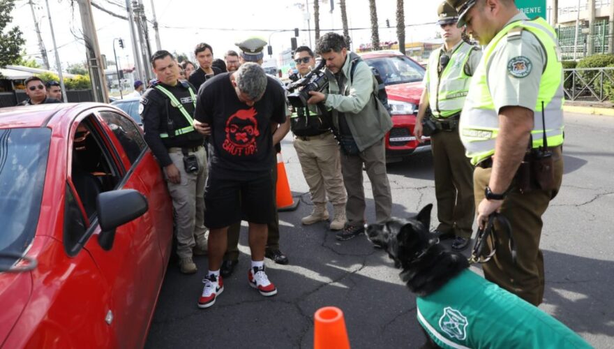 Marihuana, cocaína, éxtasis y ketamina: venezolano fue sorprendido con variado “cóctel” de drogas en Chile