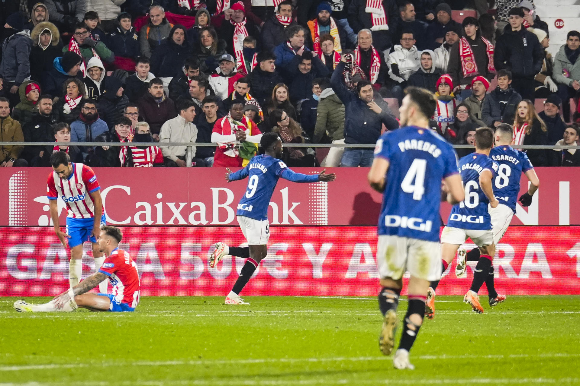 Iñaki Williams le arrebató el liderato al Girona de Yangel Herrera