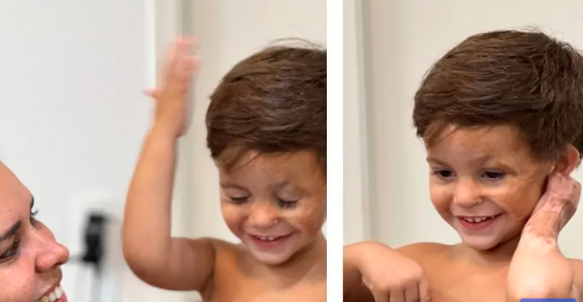 La inspiradora historia del peluquero que les devuelve la autoestima a los niños que perdieron el pelo en accidentes