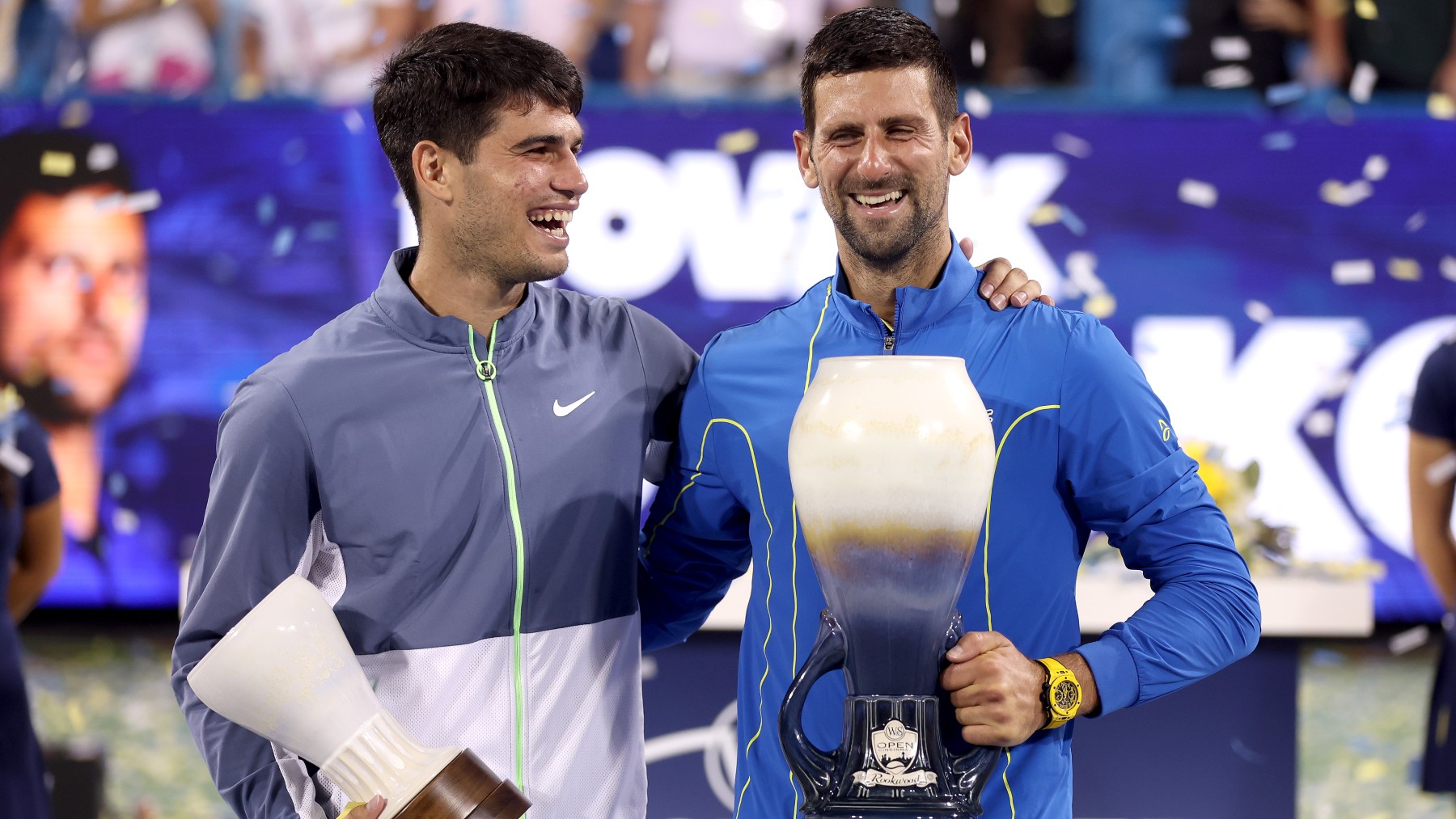 Alcaraz advierte que impedirá el dominio de Djokovic en 2024