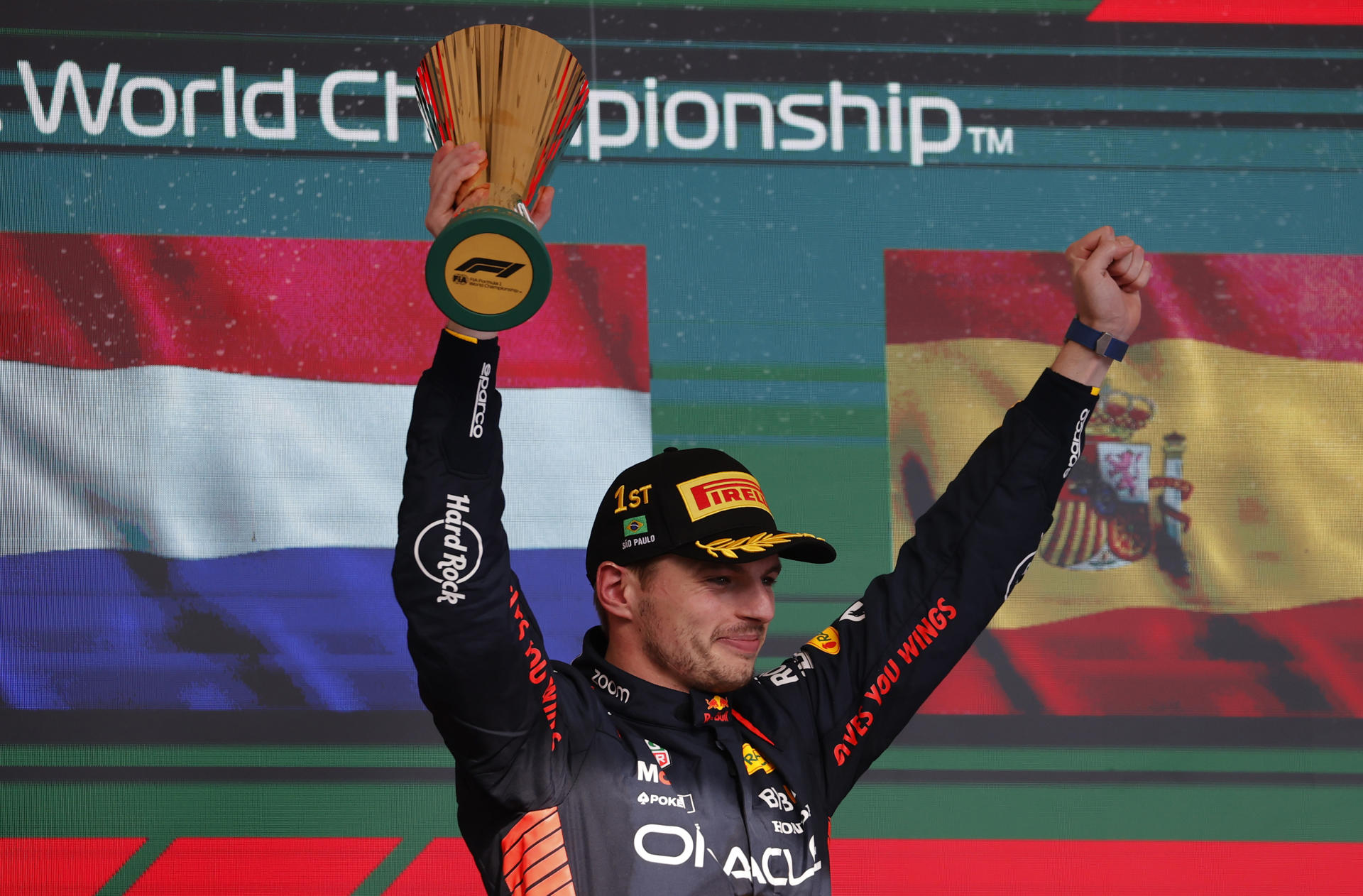 Fórmula 1: Verstappen eleva en Brasil a 17 su récord de triunfos