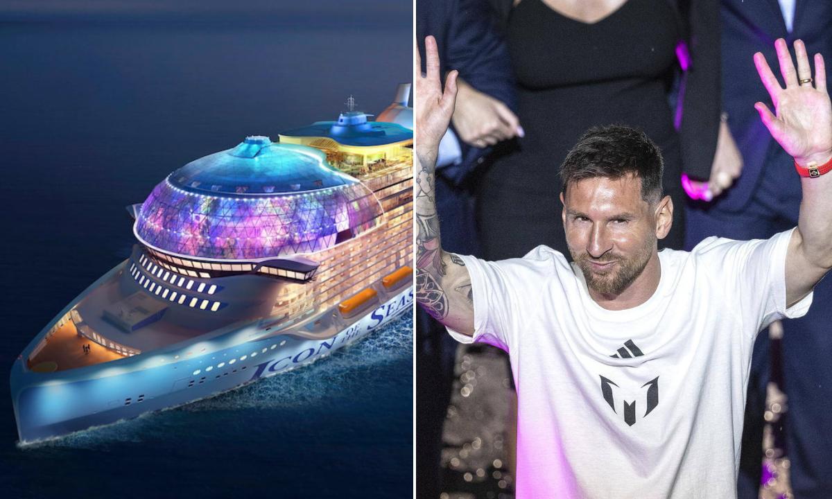 Esto cuesta vacacionar por una semana en el lujoso crucero que inaugurará Messi