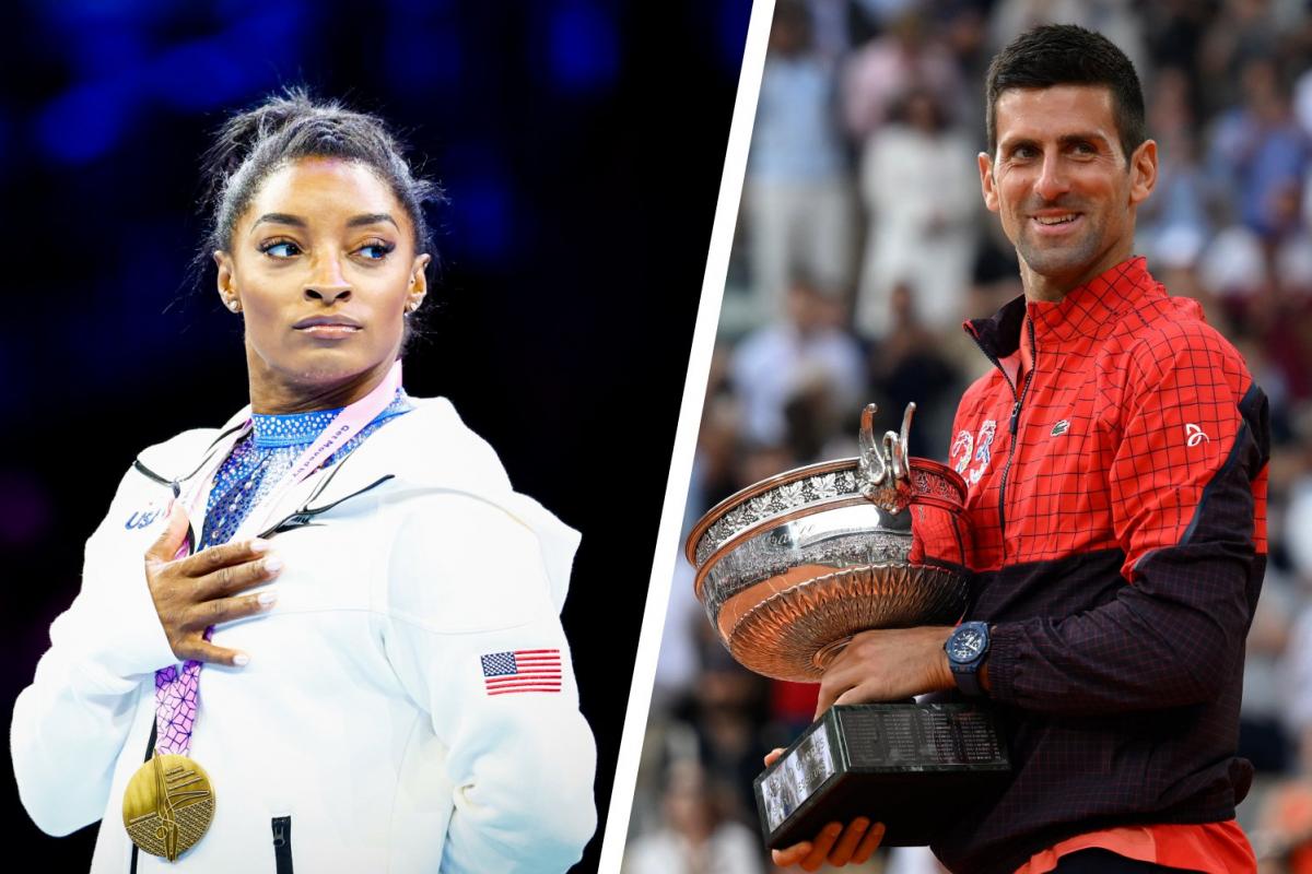 Djokovic y Biles, deportistas del año 2023 para L’Équipe