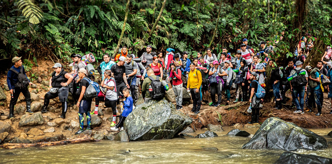 El infierno de los migrantes que arriesgan su vida en la selva para llegar a los EEUU