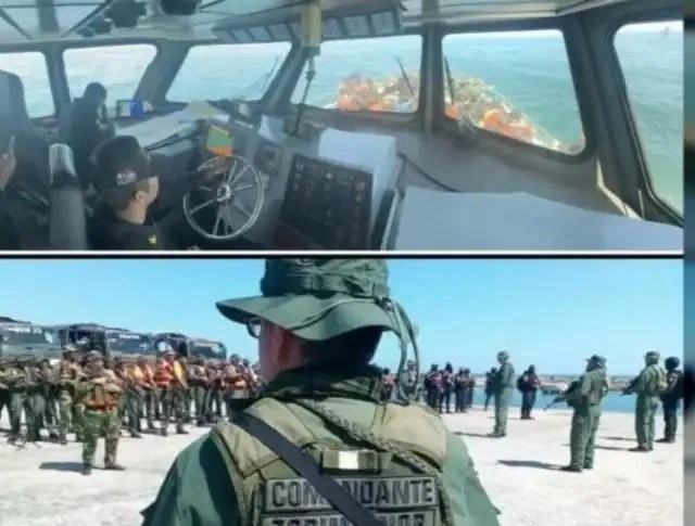 Operation Roraima 2023 left from Margarita towards the Atlantic coast of Essequibo