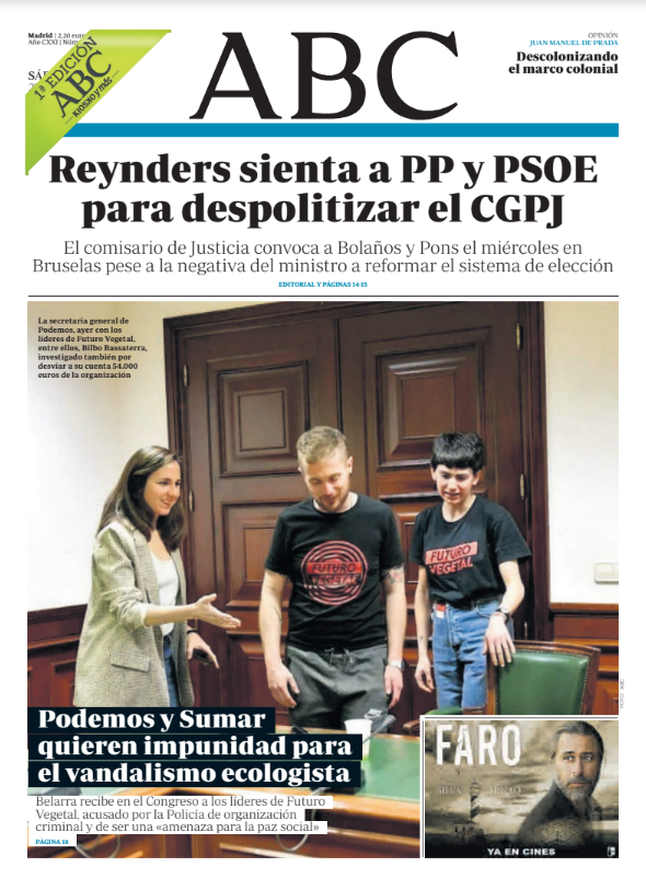 Portadas de la prensa internacional de este sábado 27 de enero de 2024