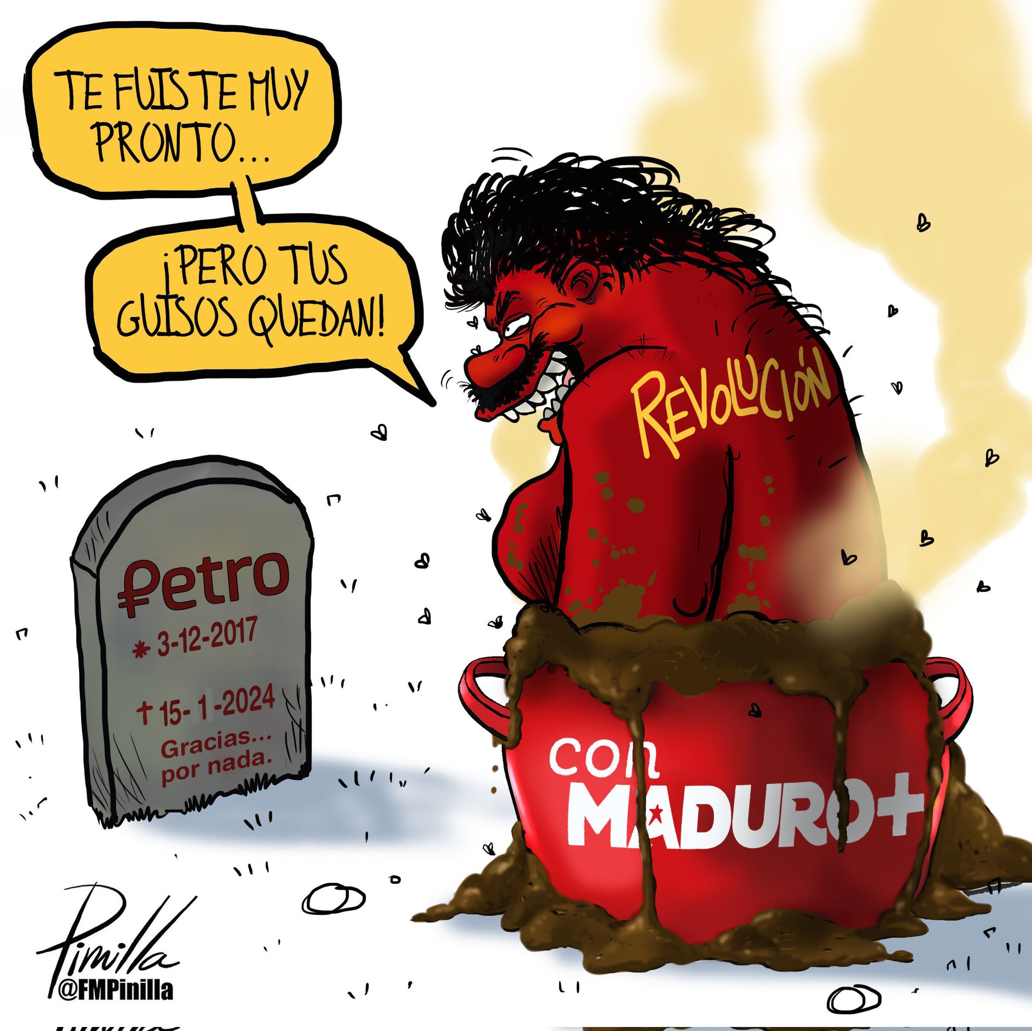 Caricaturas de este miércoles 17 de enero de 2024