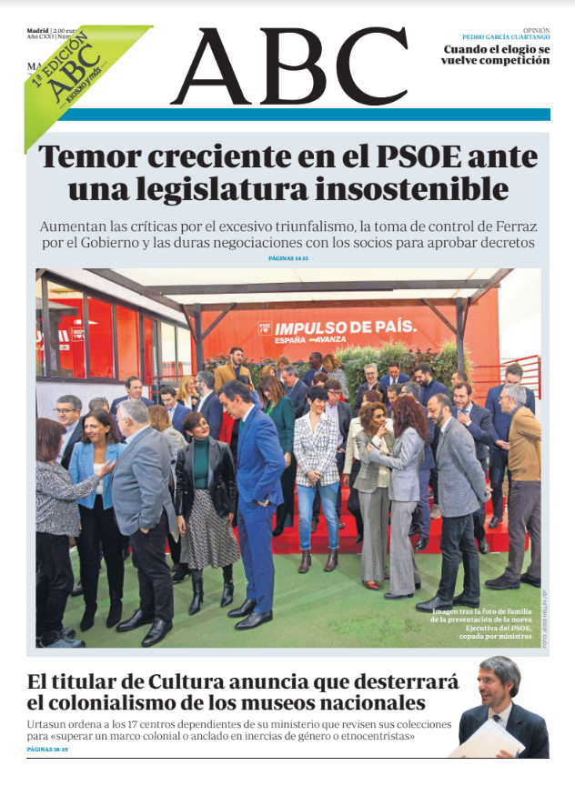 Portadas de la prensa internacional de este martes 23 de enero de 2024