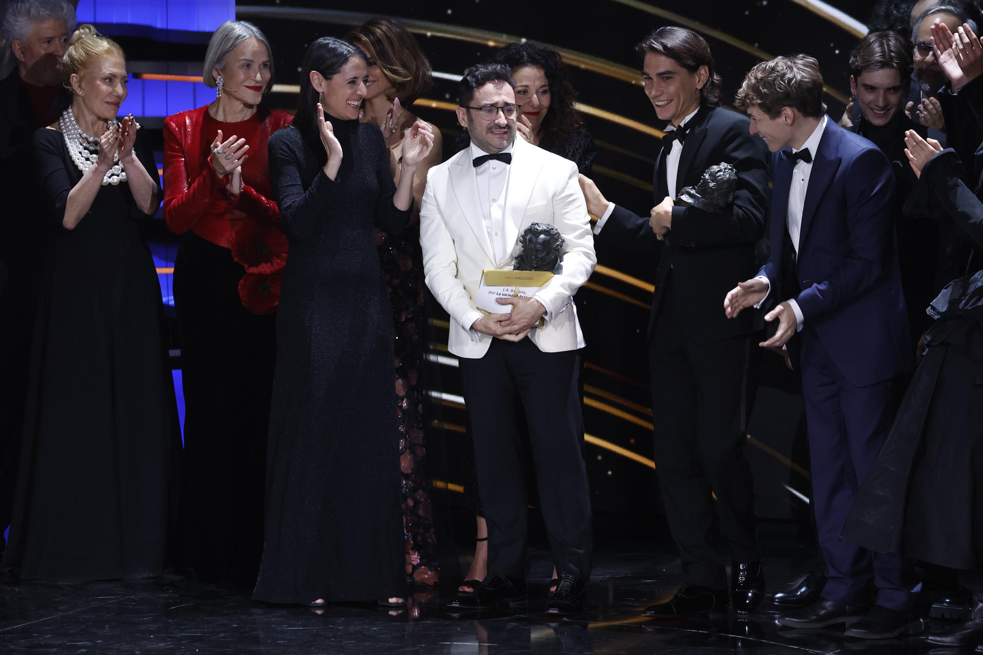 “La sociedad de la nieve”, premio a mejor película y triunfadora de la noche con 12 Goyas