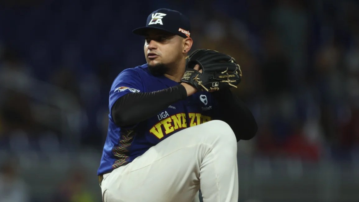 ¿Quién es Ángel Padrón? Estos son los números de por vida del autor del “no hitter” de Tiburones de La Guaira