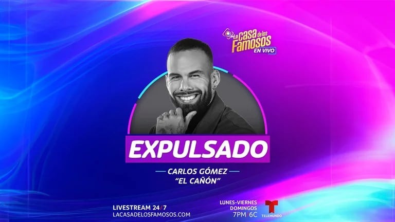 Venezolano Carlos Gómez fue expulsado de La Casa de los Famosos 4 tras golpear a otro participante (VIDEO)