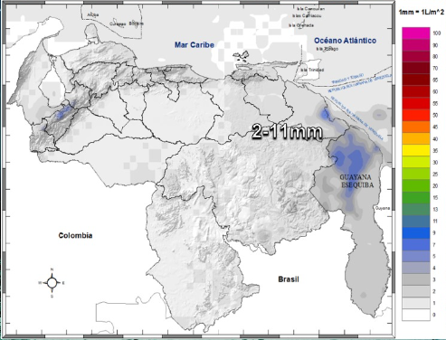 Inameh prevé nubosidad y lloviznas dispersas en algunas zonas de Venezuela este #24Feb