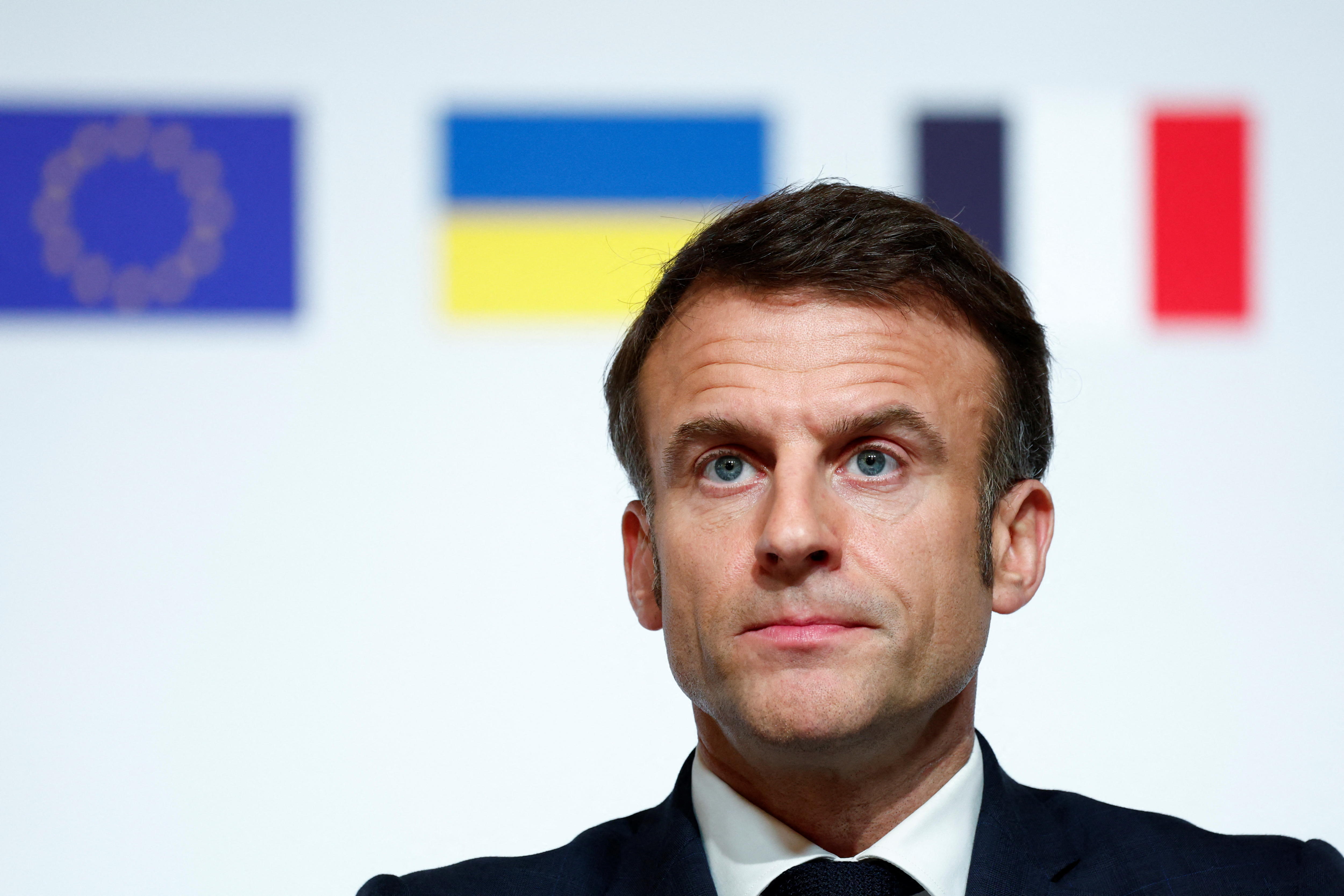 Macron afirmó que Putin no quiere paz en Ucrania y no va a negociarla