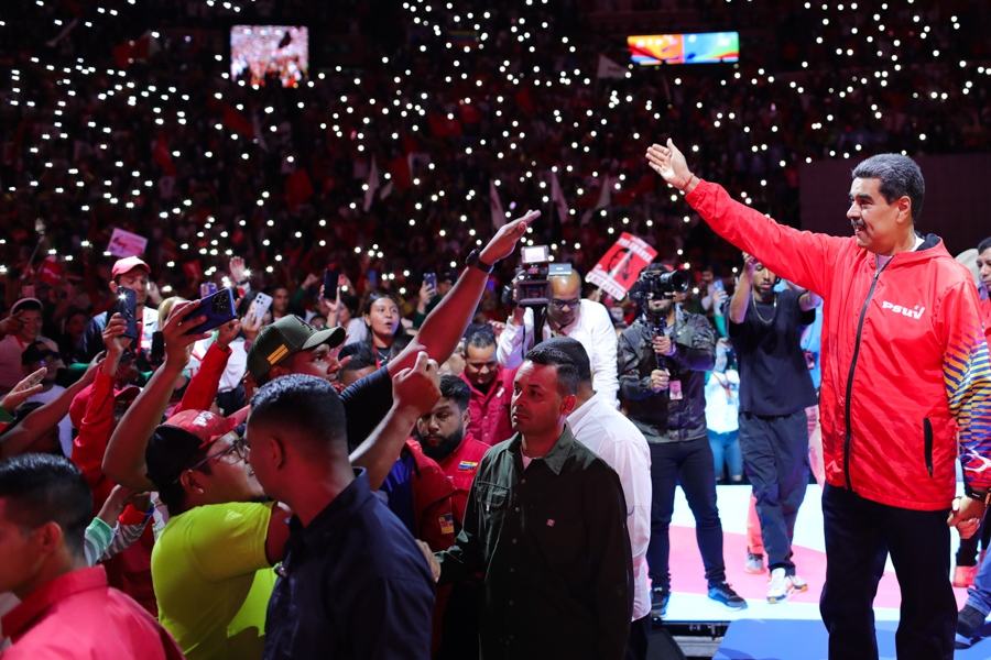 Maduro fue proclamado como el candidato del Psuv para las elecciones presidenciales de 2024