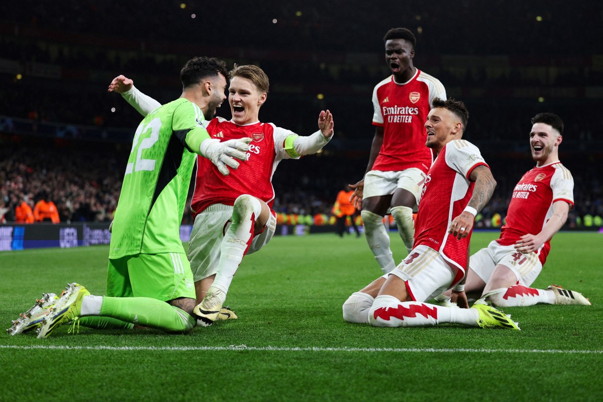 El Arsenal logró vencer al Porto en penales y se clasificó a los cuartos de final de la Champions