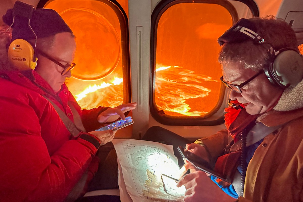 Islandia declaró emergencia por alucinante erupción volcánica (Video)