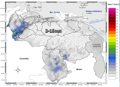 Inameh prevé la presencia de polvo sahariano y altas temperaturas en Venezuela este #21Mar