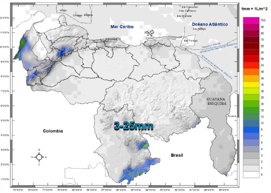 Inameh prevé condiciones meteorológicas estables en Venezuela este #25Mar