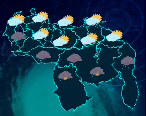 Inameh prevé condiciones meteorológicas estables en todo el territorio nacional este #10Mar