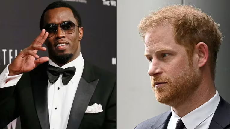 El príncipe Harry, envuelto en una nueva polémica tras el escándalo sexual del rapero Puff Daddy