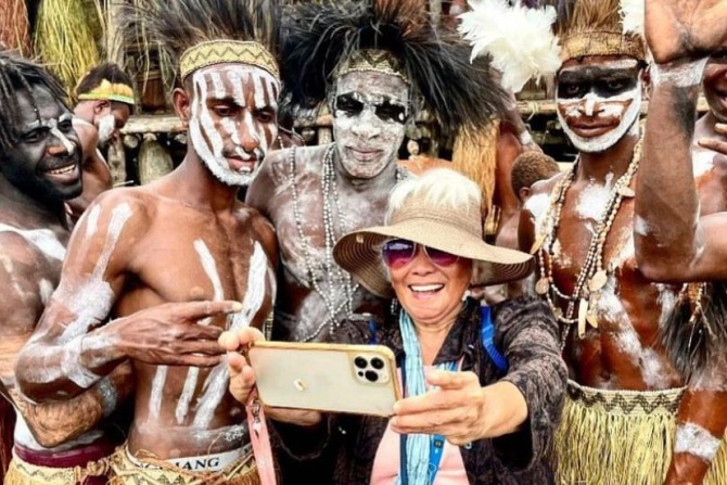 Una mujer de 79 años logró visitar todos los países del mundo