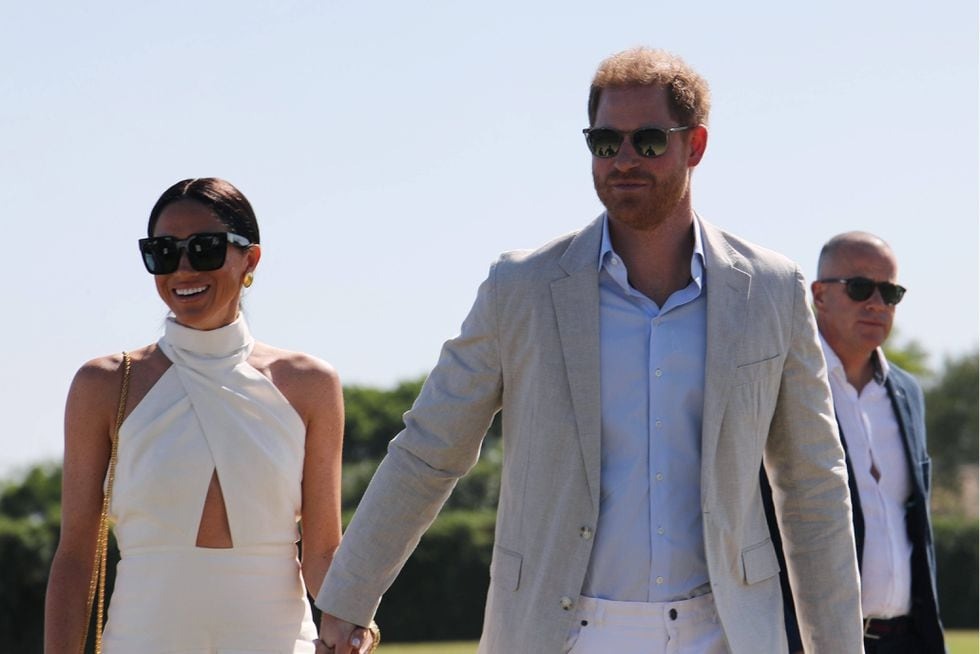 Meghan Markle, lujo silencioso en su reaparición junto al príncipe Harry en el polo