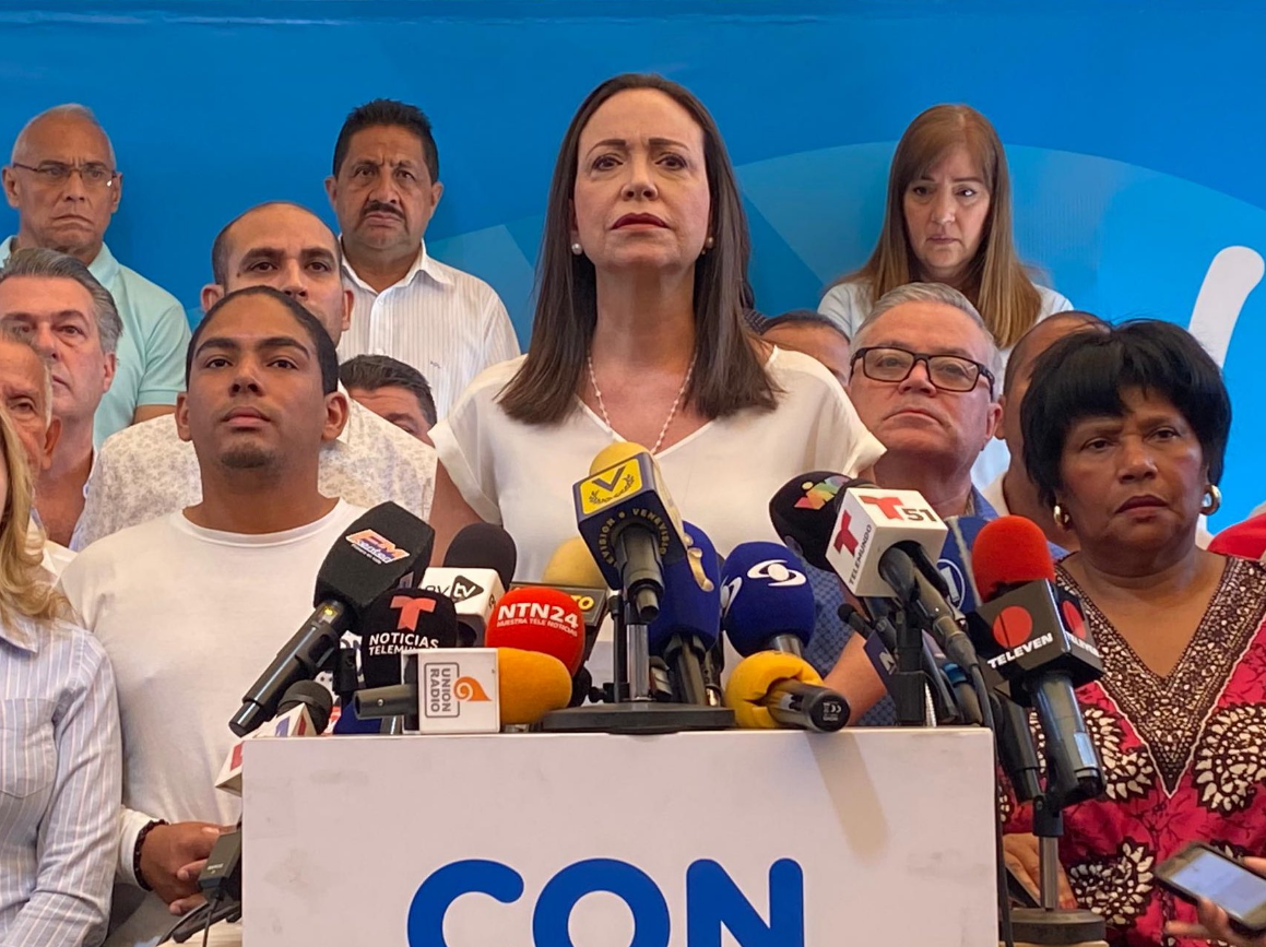 “Amerita reflexión”, opinó María Corina Machado sobre el plebiscito propuesto por Gustavo Petro (VIDEO)