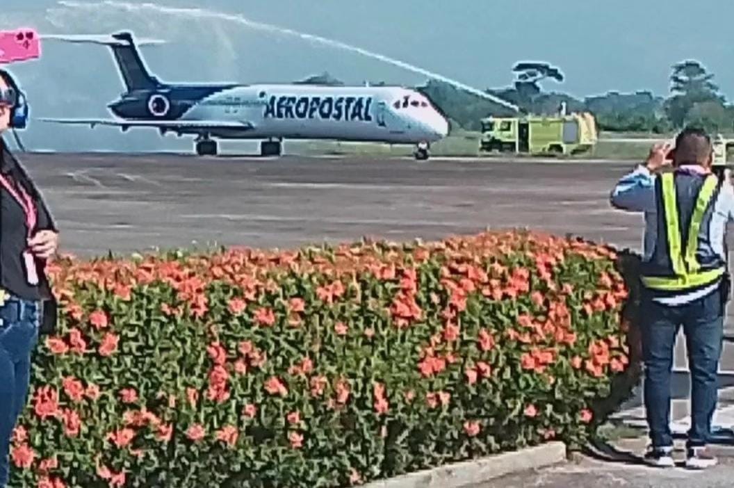 Aeropostal reabre ruta Maiquetía – El Vigía tras varios años inoperativa