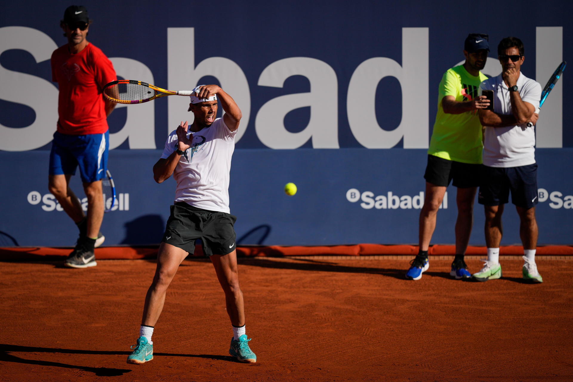 Rafael Nadal se mostró ilusionado por su posible regreso en el Abierto de Barcelona