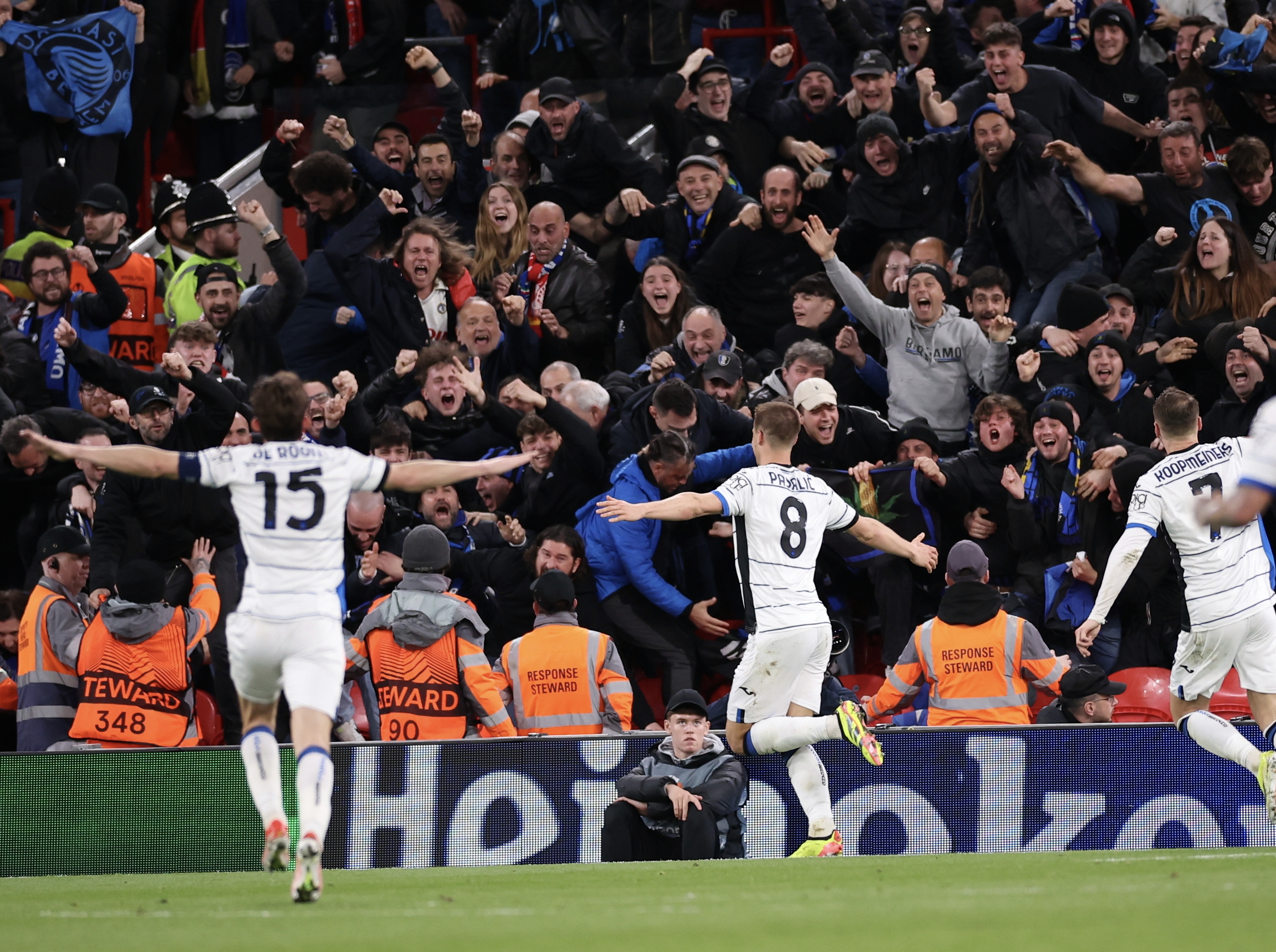 Atalanta hundió al Liverpool en Anfield para acercarse a semifinales de Europa League