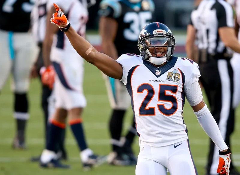 Chris Harris, campeón con Broncos en el Super Bowl 50, se retira a los 34 años