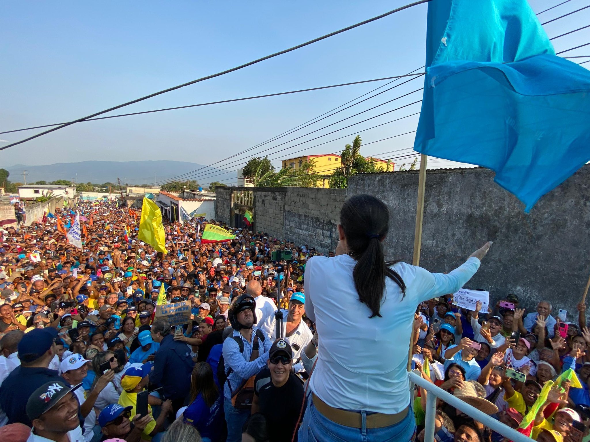 María Corina Machado desde Yaracuy: Estoy dedicada en cuerpo y alma a preservar lo construido