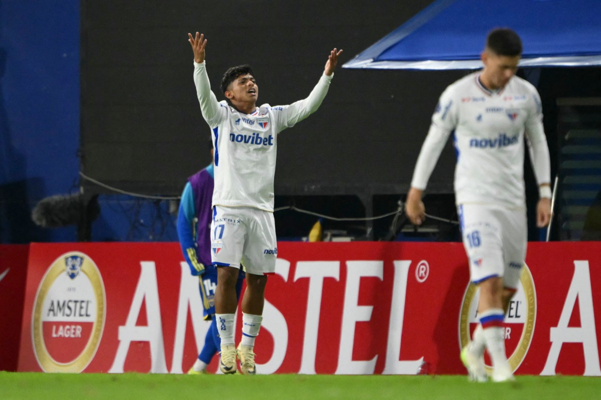 Venezolano Kervin Andrade marcó GOLAZO en empate agónico de Fortaleza ante Boca Juniors (Video)