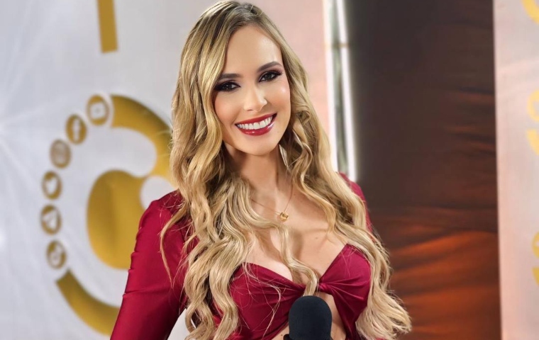 Ana Karina Jardim celebra su trayectoria en televisión sumando gratas experiencias 