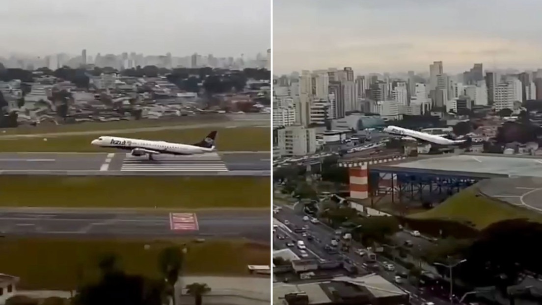 El despegue más extremo de un avión: evitó una tragedia por “un pelo” (VIDEO)