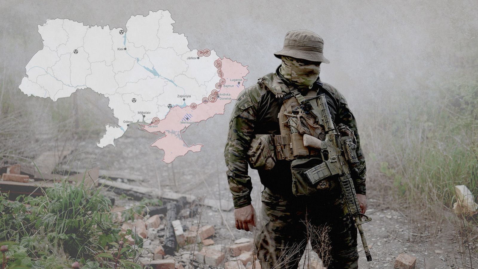 Ejército de Putin invadió una localidad en Lugansk buscando avanzar hacia la ciudad estratégica de Síversk