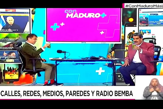 Maduro y Monedero cargan contra Ayuso y Milei: “Son el nuevo fascismo, representantes de la muerte”