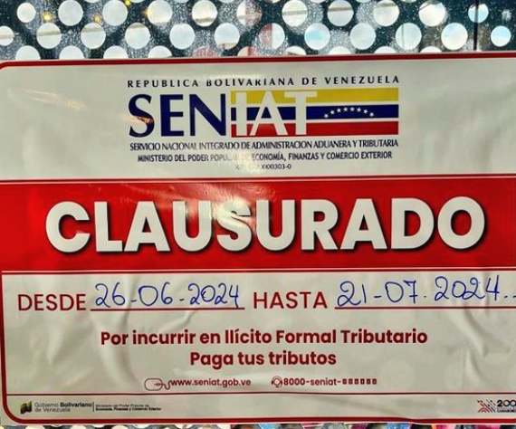 César Pérez Vivas denunció el cierre de un restaurante de su familia en vísperas de la visita de María Corina Machado a Táchira