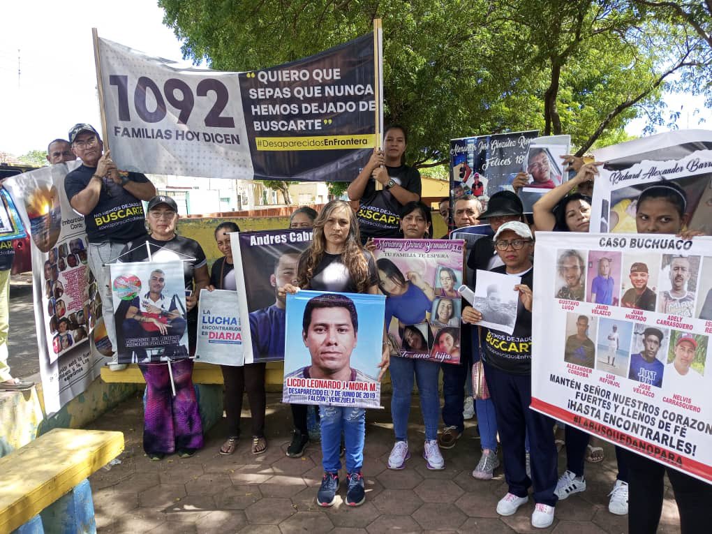 Familiares de desaparecidos en fronteras de Venezuela exigieron respuestas al Ministerio Público