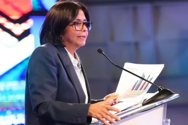 Delcy Eloína anuncia ingreso de Venezuela al acuerdo de facilitación de comercio internacional de la OMC